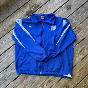 Nike Blue UNC Chapel Hill Lightweight Athletic Jacket Y2K SIZE XL